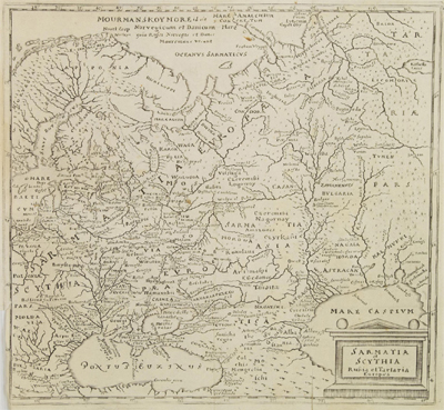Каталог карт 1661-Cluver-Wolfenbuttel-Sarmatia-Scythia-mini