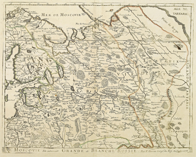 Каталог карт 1679-Chatelain-Crande-Moscovia-mini