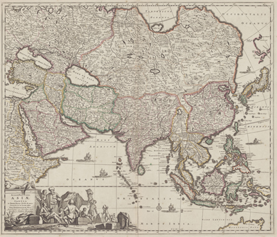 Каталог карт 1688-de-Wit-Russ-Tartaria-mini